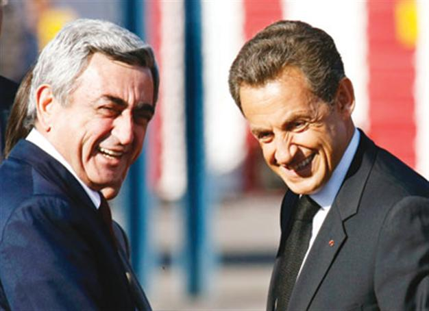 Sarkozy kicks off his Caucasus tour