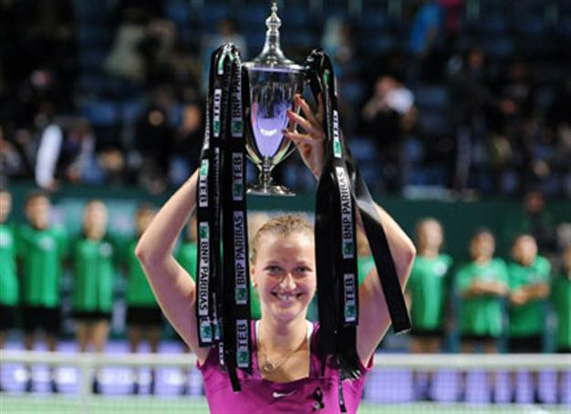 Kvitova wins WTA Championships title