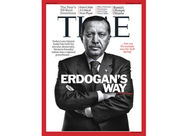 Erdoğan makes cover of Times Europe, Asia-Pacific issues