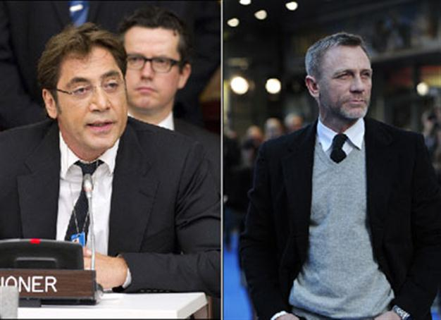 New Bond movie titled Skyfall stars Daniel Craig and Javier bardem