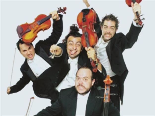 Pagagnini on stage at CRR Concert Hall tonight
