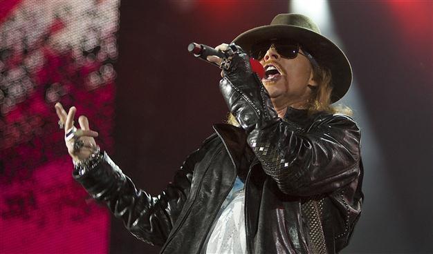 Guns N Roses, Chili Peppers in Rock Hall