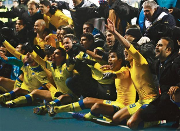 APOEL on cloud nine after Champions League achievement