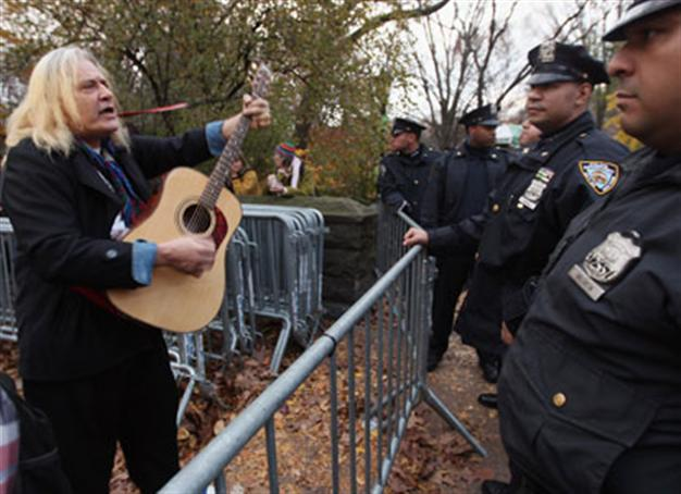 Occupy Wall Street occupies music