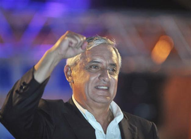 Ex-general wins presidency in violent Guatemala