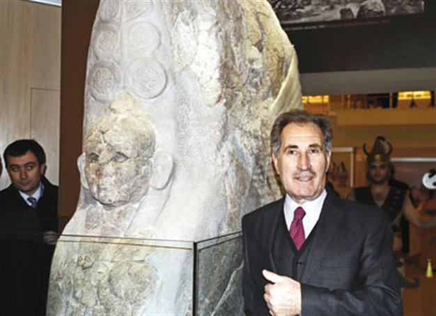 Sphinx on display at the museum