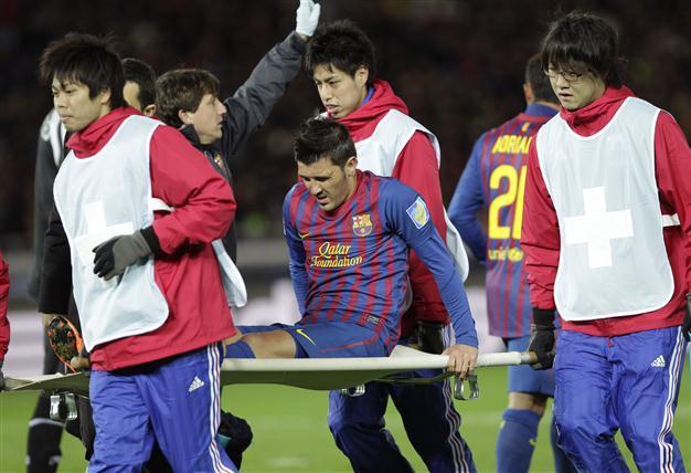 Barcelonas Villa set for surgery