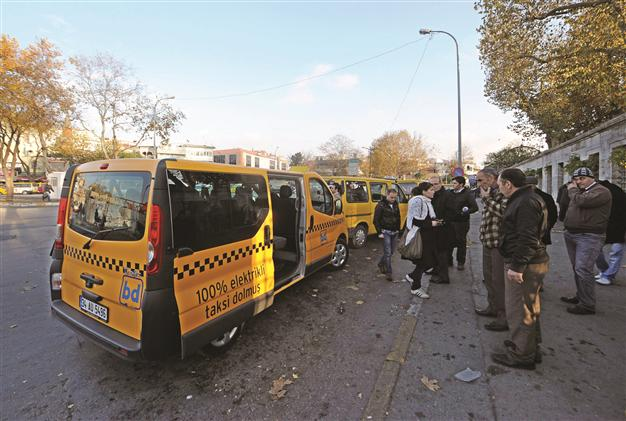 Electric vehicles in test for public transit