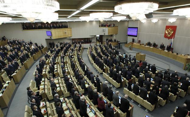 Russian parliament meets despite fraud claims