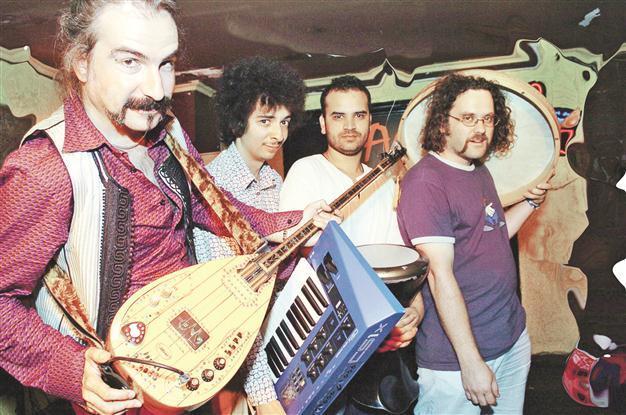 Baba Zula in Ankara with Branna McCrimmon