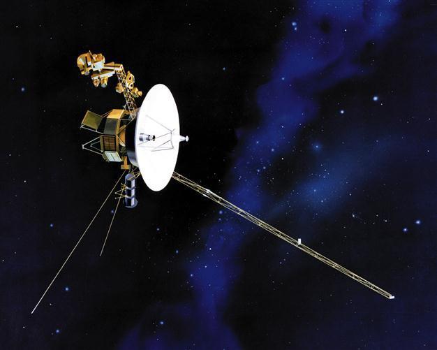 NASA spacecraft exploring solar systems edge
