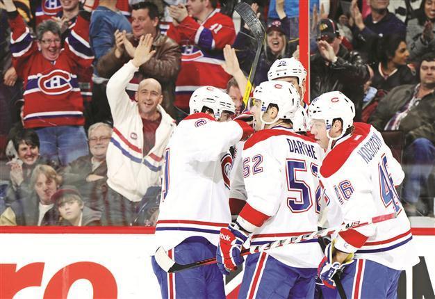Canadiens end their slump with victory over Senators