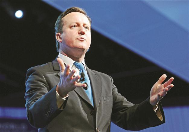British premier hits at ‘mad tax,’ attacking EU