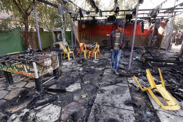 Suicide car bomb outside Baghdad hospital kills 31
