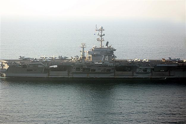 Iran tells departed US carrier not to return - IRNA