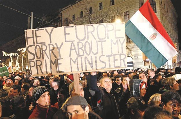 Hungarians blast new charter