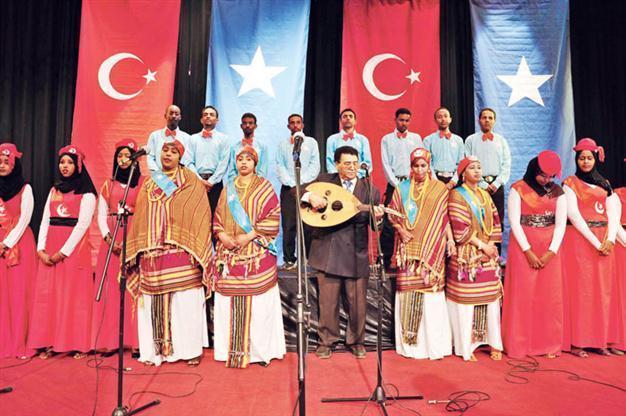 Somali people singing in ‘chorus of affection’