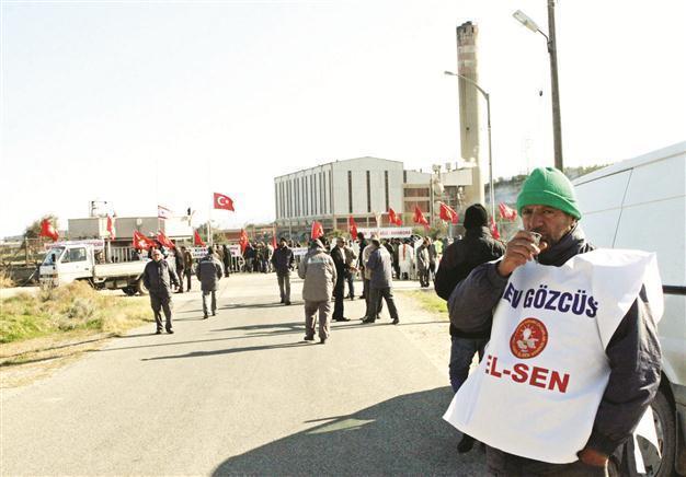 Labor action grows in northern Cyprus