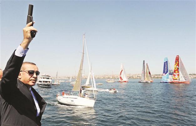 Turkey cuts support for sailing race