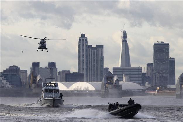 Britain shows off its guns ahead of Olympics
