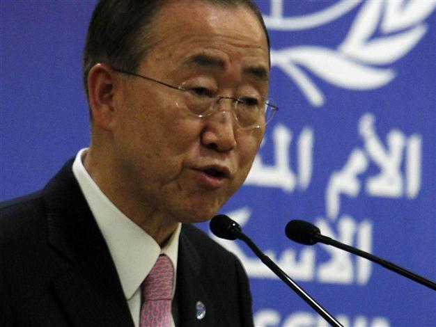 UN chief demands Syrias Assad end violence