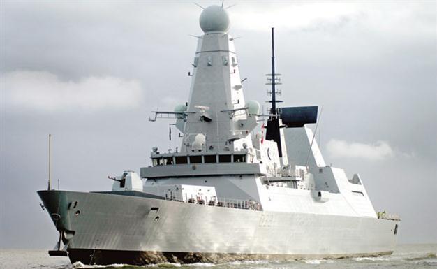 Falklands row heats up over UK warship