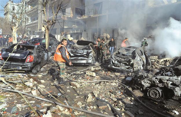New blast hits Syria ahead of crucial visit