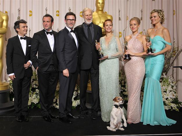 The Artist earns best-picture, lead-actor Oscars