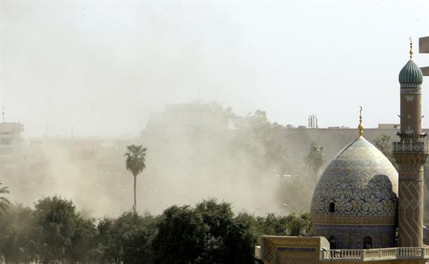 Explosions heard as Arab summit opens in Baghdad