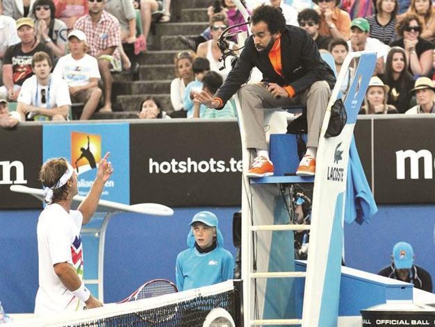 Nalbandian lashes out at ‘stupid’ umpire at Aus Open