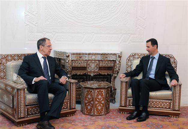 Lavrov says Syrians should decide Assads fate