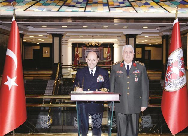 NATO commander Stavridis visits Turkey