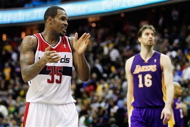 Wizards come from 21 down, top Lakers