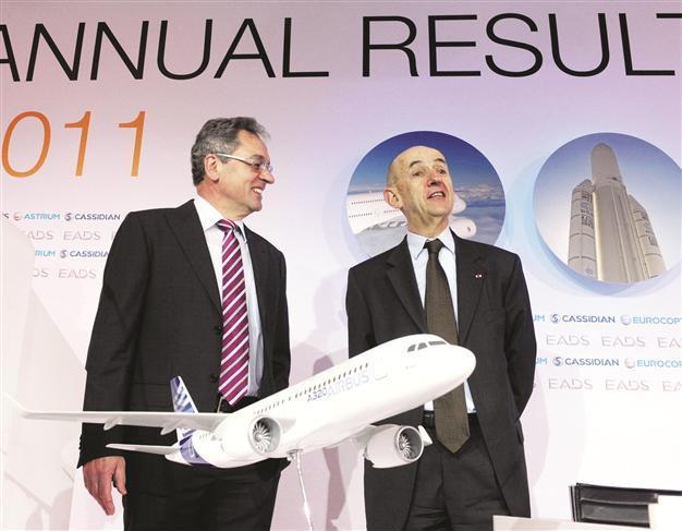 Airbus subsidiary’s profits jump in 2010