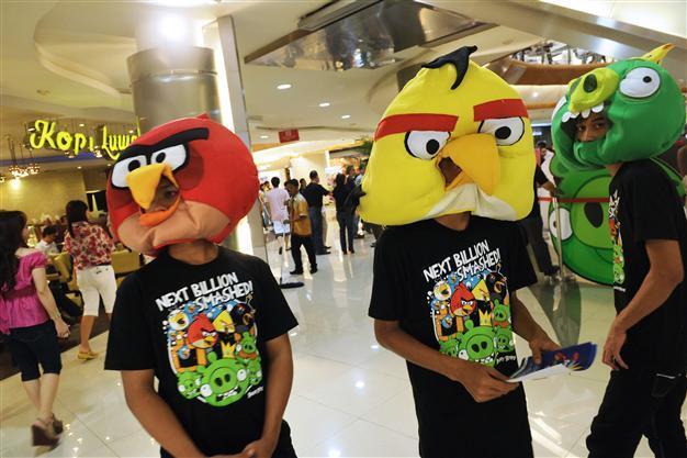 Angry Birds catapult into space with NASA boost