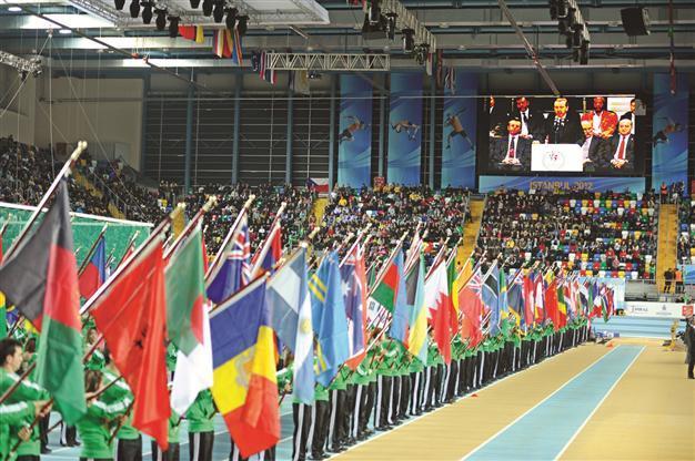 Top athletics event under way