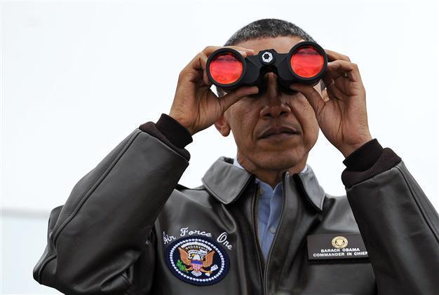 Obama visits border amid N. Korea tensions