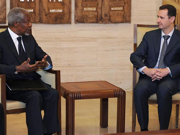 Annan to hold 2nd meeting with Syrian president