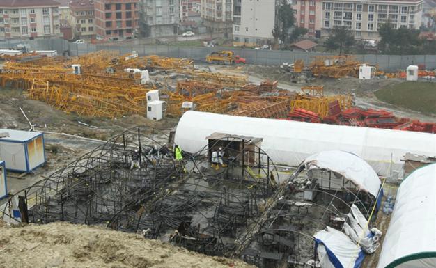 Police broadens probe into fire that killed 11 workers in Istanbul