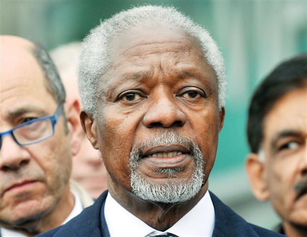 Annan pushes to bring everyone on the table