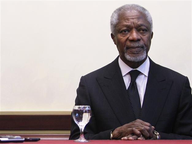 Syria accepts Annan peace plan: spokesman