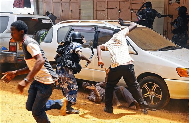 Uganda protest leader in court after police death