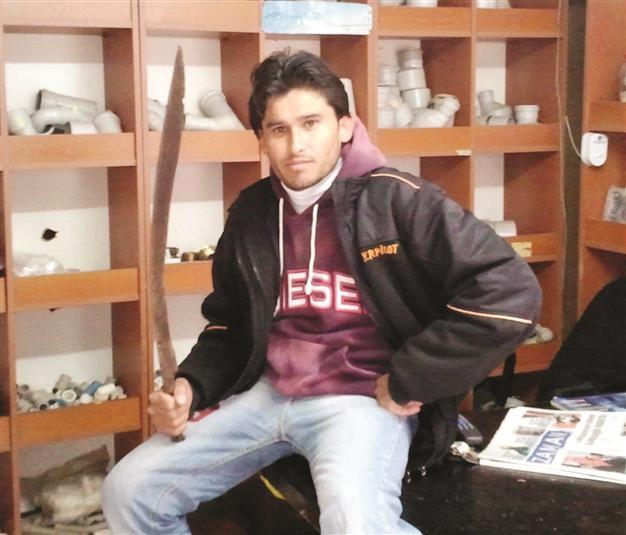 Ottoman sword found by a local in Antalya