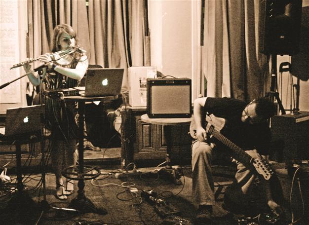 Sputnik Sweatheart on stage