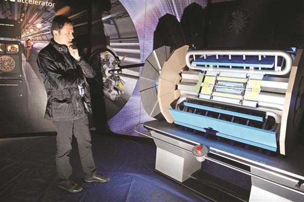 CERN exhibit explores mysteries of the universe