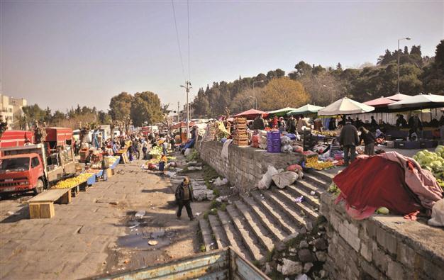 Bazaar on historic way receiving attention