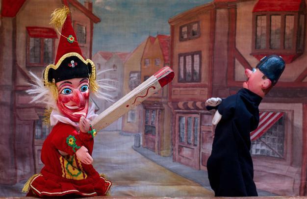 Britain celebrates 350 years of anarchic puppet show