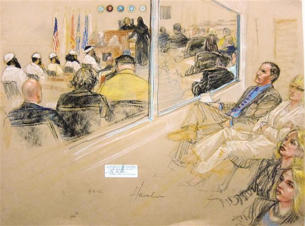 9/11 defendants ignore judge in trial