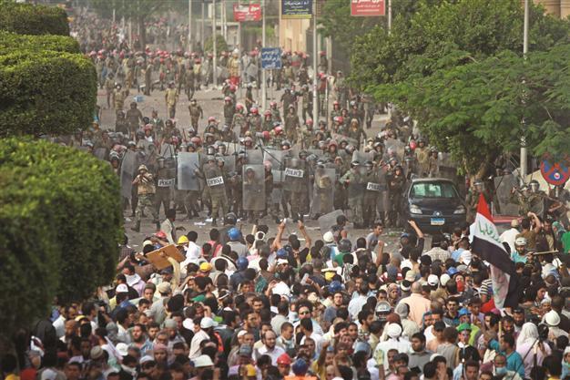 Hundreds detained in Egypt after clashes