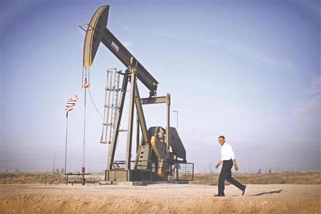 Oil falls to near $92 on high US supplies